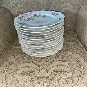 HERMOSOS PLATOS DE ENSALADA/POSTRE HAVILAND LIMOGES, EL MIRAMAR', 7 1/2" 14 DISPONIBLES - Imagen 1 de 11