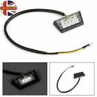 Motorcycle 3 LED Rear Tail License Plate Brake Number Plate Light Mini Lamp T9