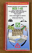 BCSI 1-03 Building Component Safety Information SC 2003 Wood Truss Council