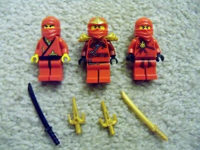 LEGO Ninjago - Rare - Original Kai, Kai ZX, Vintage Red Ninja - Excellent - Image 1 of 2