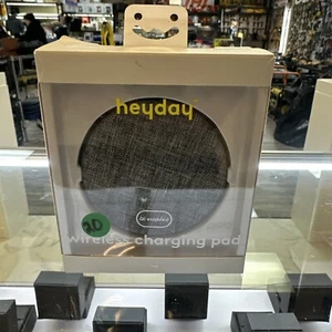 Heyday Small Portable Bluetooth Speaker Wireless 33ft Gray/Gold NEW - Picture 1 of 1