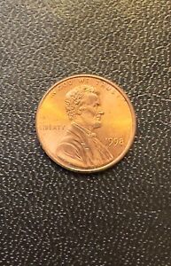1998 Lincoln Cent With “L” On Rim Error & Doubling Errors On Obverse & Reverse 