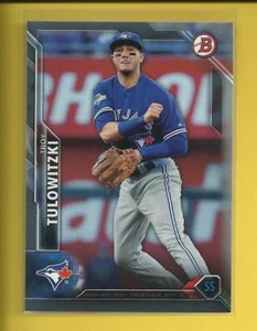 Troy Tulowitzki 2016 Bowman SILVER Card # 120 Blue Jays New York Yankees SS - Picture 1 of 3