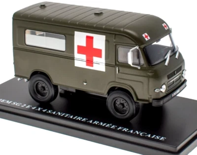 HACHETTE 1/43 RENAULT-SAVIEM SG 2E 4 X 4 ВОЕННОЙ СКОРОЙ ПОМОЩИ ФРАНЦУЗСКОЙ АРМИИ 1968 - Изображение 1 из 3