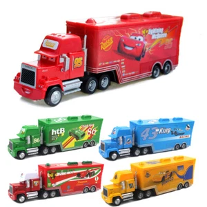 Toys Cars 1:55 Model Toys Hauler Mack Truck & Car Lightning McQueen Gift Disney - Bild 1 von 247