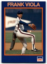 1990 STARLINE LONG JOHN SILVER FRANK VIOLA NEW YORK METS #18