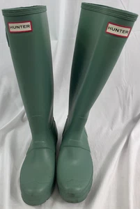 Botas de lluvia Hunter negras para mujer talla 7 - Imagen 1 de 12