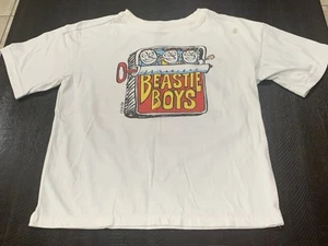 Beastie Boys Tshirt Sardine Can Tshirt Kids Size Band Tee White Small Stain - Picture 1 of 8