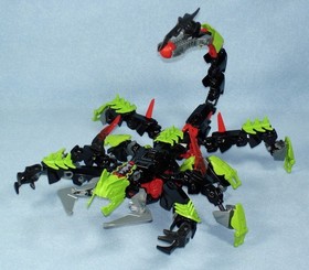 Lego Hero Factory 2236 SCORPIO - Witch Doctor&rsquo;s 13&rdquo; Bionicle Scorpion Villain 