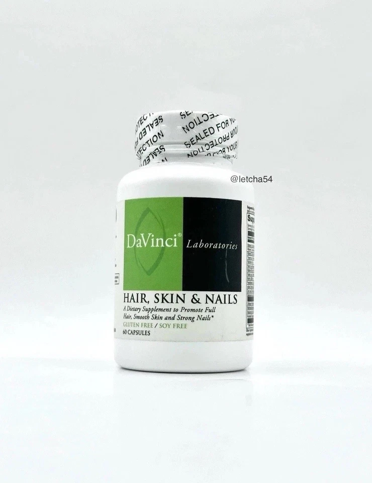 DaVinci Laboratories Cabello, Piel, Uñas (60 Cápsulas) Nuevo y Precintado Foto 1 de 4
