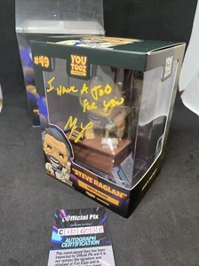 🔥Funko Pop! YouTooz FNAF Steve Raglan Signed Matthew Lillard W/COA & Case!🔥 - Picture 1 of 8