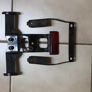 Soporte de matrícula trasero para scooter ROKETA 250cc 2008 con reflectores - Imagen 1 de 1