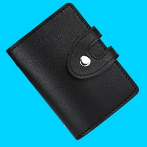 Durable 100% Brand New Business Leather 30-Slots Credit Card RFID-Blocking Case - Picture 1 of 1