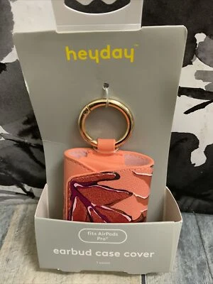 💐 Heyday Apple AirPods Pro Leather Case with Clip Multicolor 🆕wireless Charge - Image 1 of 4