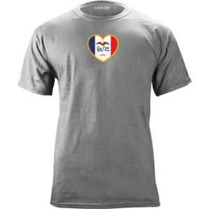 T-shirt originale Iowa cuore bandiera stato - Foto 1 di 5