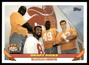 1993 Topps Gold John Lynch/Lamar Thomas/Demetrius DuBose/Eric Curry Tampa Bay - Picture 1 of 2