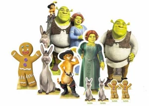 Shrek Table Top Cardboard Cutouts Official Party Pack - Picture 1 of 1