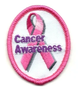 CANCER AWARENESS Iron On Patch Medical  - Picture 1 of 1