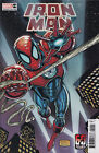 IRON MAN #19 (DAN JURGENS SPIDER-MAN VARIANT)(2022) COMIC BOOK ~ Marvel Comics