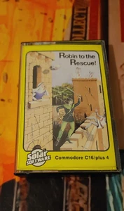 Robin to the Rescue (Solar 1986) Commodore 16 116 +4 (cinta, manual, caja) 8 bits - Imagen 1 de 2