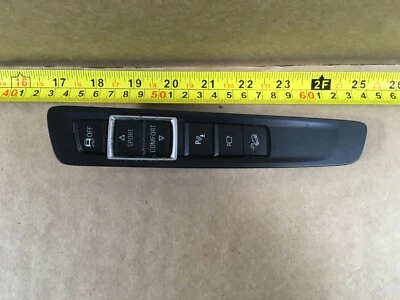 2014-2018 BMW X5 X6 Center Console Operating Unit Camera Traction Control OEM . - Image 1 of 4