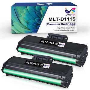 2 PACK MLT-D111S 111S Toner Replacement for Samsung Xpress M2020W M2024W M2070 - Picture 1 of 5
