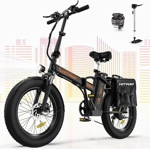 HITWAY Electric Bike for Adult 750W Foldable E-Bicycle  48V 15Ah Mountain Ebike - Picture 1 of 14