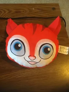 Mini almohada Kellytoy Plush Red Cat 2018 6"x7" - Imagen 1 de 3