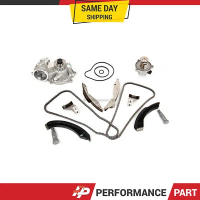 Kit de cadena de distribución bomba de agua termostato apto 06-10 BMW 550I 650I 750I 650CI 4,8 L Foto 1 de 4