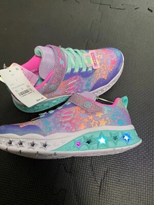 Sketchers Kids Starblast S Sport Light Up Mädchen Schuhe Gr. 3 - Bild 1 von 5