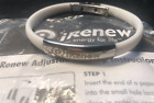 iRenew Silicon Energy Bracelet. White without blister Pack.