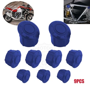 TPU Frame Hole Caps Covers Plugs Guard For BMW R1250GS LC /R1200GS ADV 2014-2019 - Picture 1 of 8