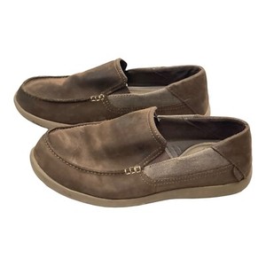 Crocs Leather Santa Cruz Casual Shoes 