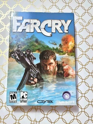 Far Cry 1 Big Box, 1st Print Rare (PC, 2004) Complete 5-Disc CD-Rom NEW SEALED - Image 1 of 4