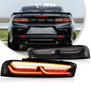 Luces traseras LED VLAND para Chevy Camaro 2016-2018 DRL luces traseras blancas ahumadas - Imagen 1 de 15
