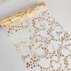 Gold Table Runner Goldfoil Mesh Rose Wedding Decoration Home Party Wedding