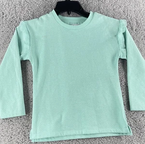 Epic Threads Sweater Girl Size 6X Mint Green Ruffles Rhinestones Slim Every Day - Picture 1 of 14