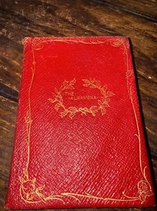 Antique 1851 The Alhambra By Washington Irving - Volume Il Leather - Picture 1 of 14