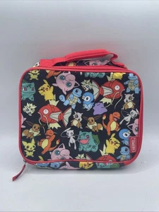 Pokemon Insulated Lunch Box Pikachu Thermos Brand Bag Bulbasaur - Picture 1 of 7