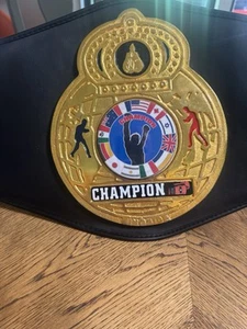 Authentic Ringside Boxing Championships Belt 46" - Brass Plate (N1) - Picture 1 of 9