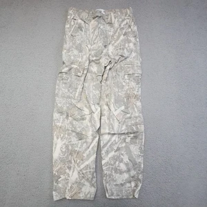 Abercrombie Kids Cargo Pants Boys 13/14 Camo Adjustable Waist Outdoor Hiking - Picture 1 of 15