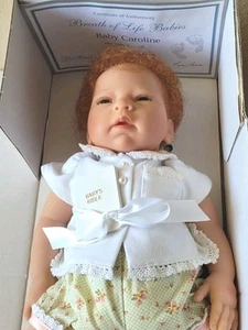 Lee Middleton Baby Caroline Doll New In Box Red Hair Girl Breath Of Life Bible - Picture 1 of 13