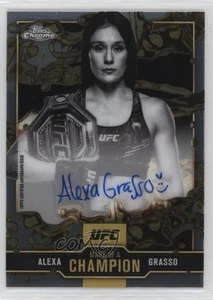 2025 Topps Chrome UFC Mark of a Champion Auto Alexa Grasso #MOC-AG - Imagen 1 de 3