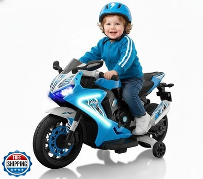 Kid Trax 6V 发光电动蹒跚学步的孩子摩托车-幼儿自行车, — 第 1/4 张图片