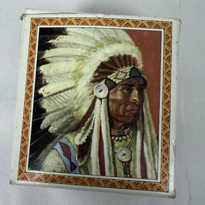 Nuovo Vintage Avon Indian Chieftain Piccante Dopobarba 4 oz Bottiglia Vintage Unico - Foto 1 di 15