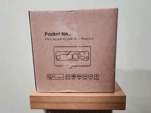 Mini PC 4-Bay NAS N150(Upgraded intelN100) Pocket PC NO RAM NO SSD NO OS - Bild 1 von 3