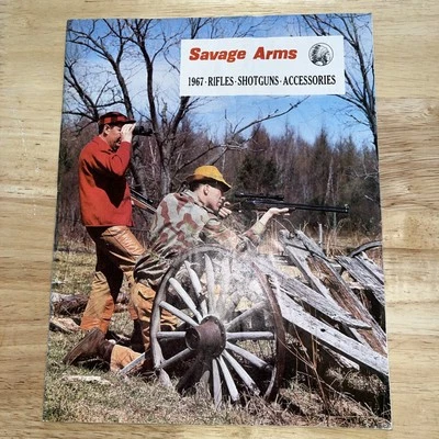 Vintage 1967 Savage Arms Catalog Rifles Shotguns Accessories 38 Pages NICE!! - Image 1 of 4