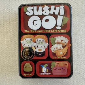 Gamewright Sushi Go! The Pick and Pass Card Game Ages 8+ ~ NEW Sealed in Tin Box - Picture 1 of 4