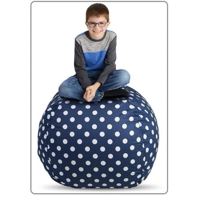 Saco de feijão Stuff ’n Sit XL 38’’ armazenamento para brinquedos de pelúcia, bolinhas marinhas - Imagem 1 de 4
