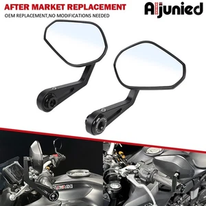 Handle Bar End Mirror Side Rear View Mirror for YAMAHA MT07 2025 MT-07 MT 07 - Picture 1 of 11